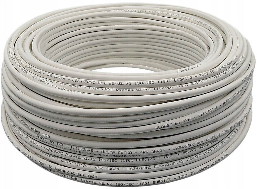 Kabel Šroubovák KAT.6A Utp Lsoh Klanet 100 m