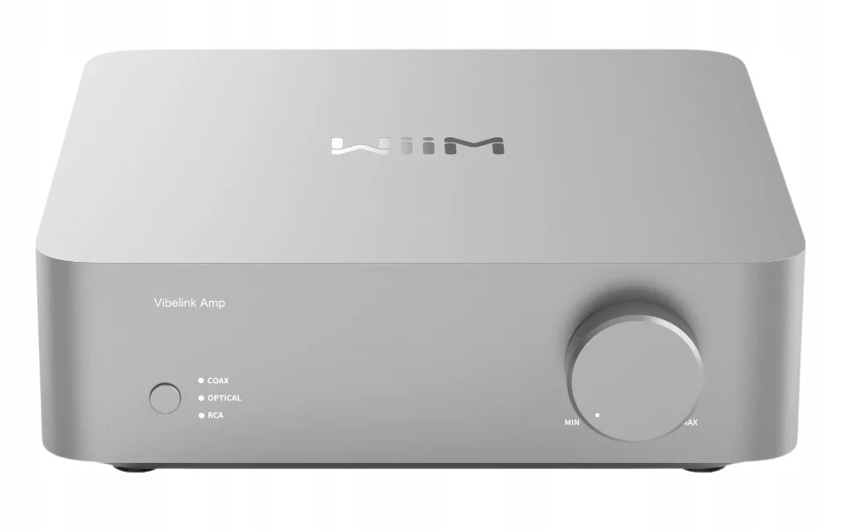 WiiM Vibelink Amp (Stříbrný) 9039Q2M Spouštěč 2 x 200W