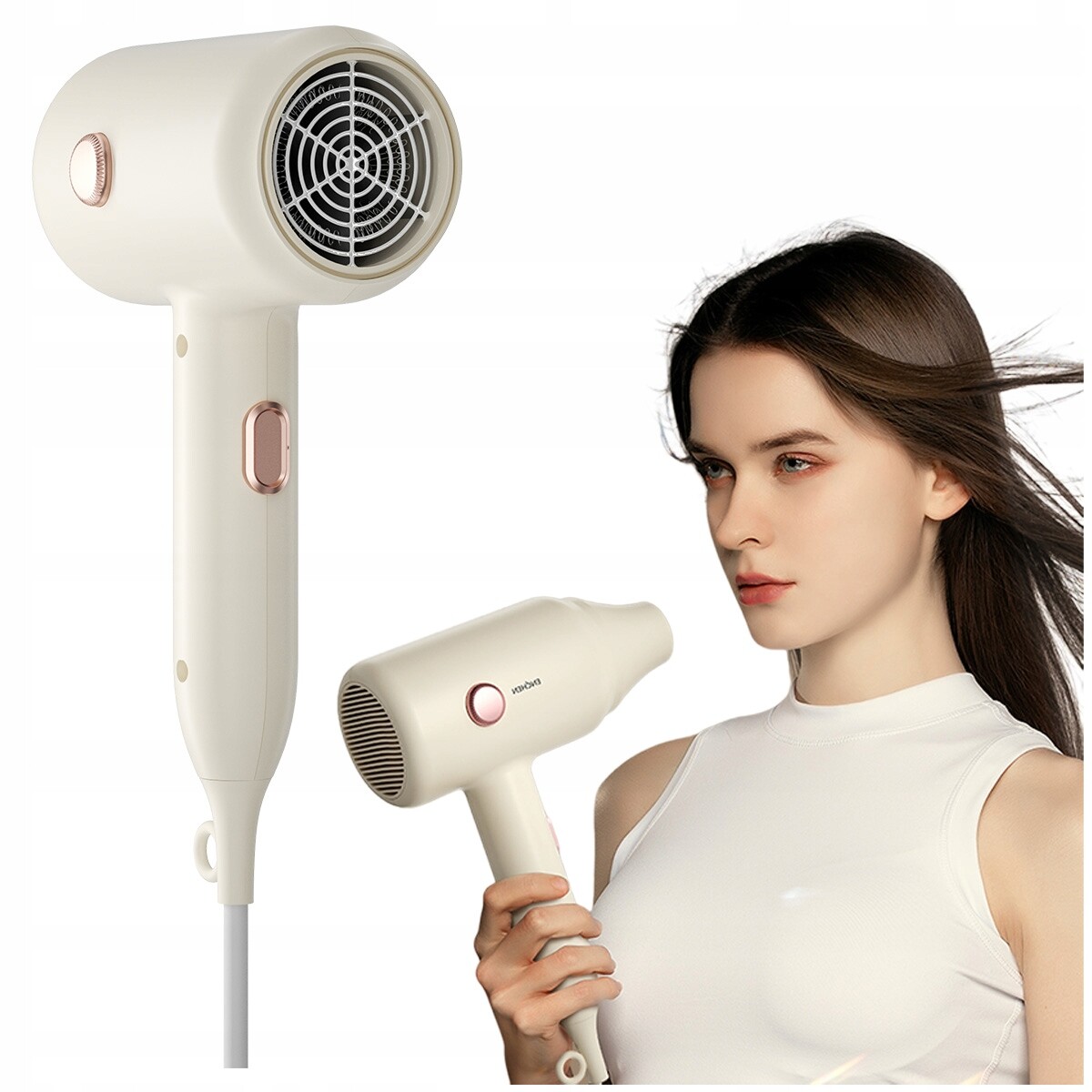 Vysoušeč vlasů Enchen Air 7 rychlé sušení Ionizace Hladké Vlasy