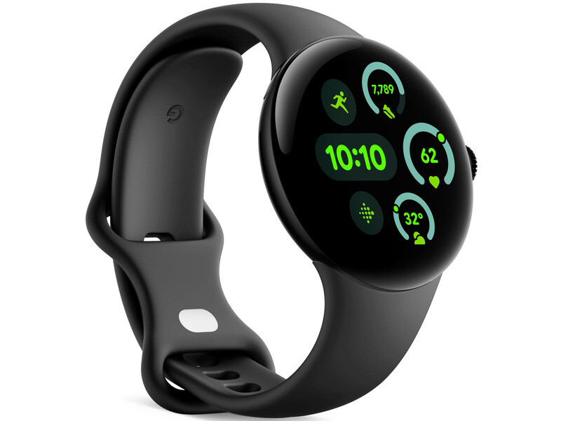 Chytré Hodinky Google Pixel Watch 3 41 MM Černé, Android, Tepová Frekvence, Fitbit