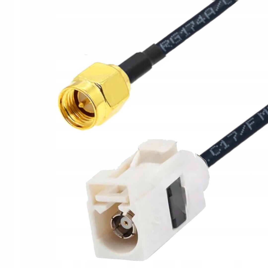 Pigtail Fakra B zásuvka Sma zástrčka RG174 5 m