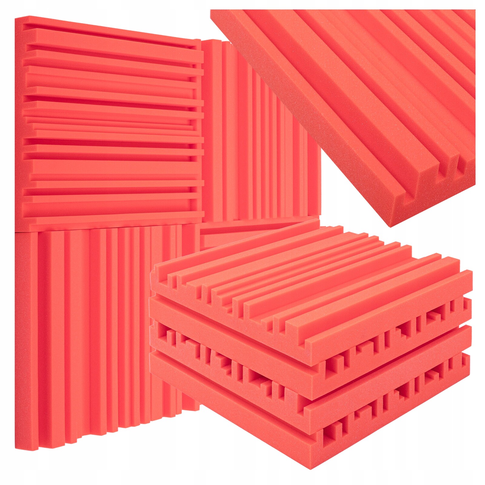 Akustické pěnové ekvalizéry melounu jsou kreativní ozdobou do dětského pokoje