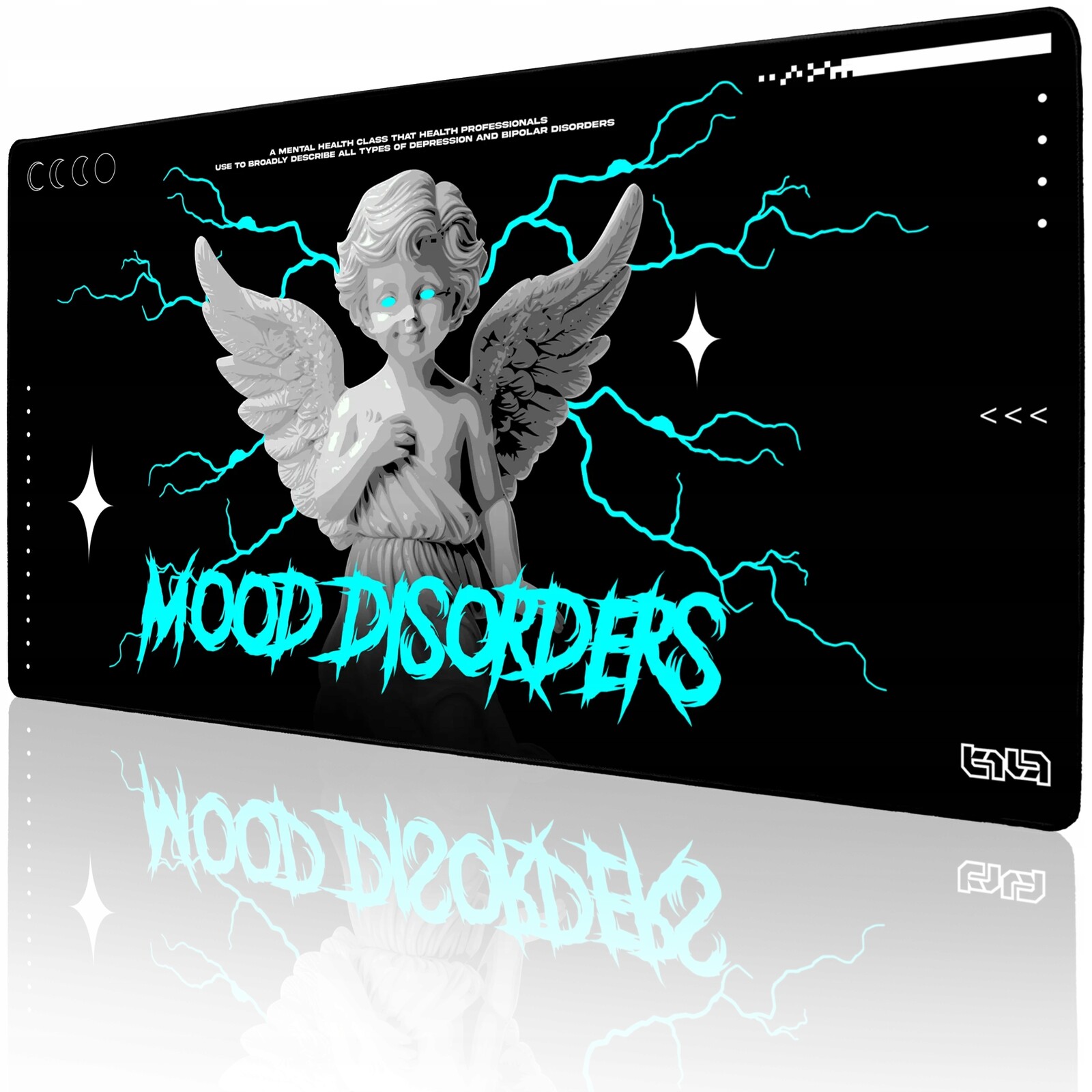 Podložka Pod Myš Myšku Mood Disorders 100x50 Tilt Odolná