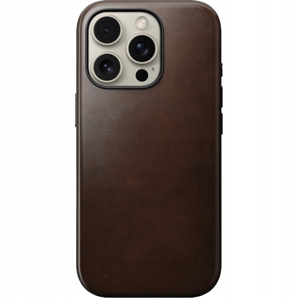 Pouzdro kožené Nomad Horween pro iPhone 16 Pro, pouzdro MagSafe kryt