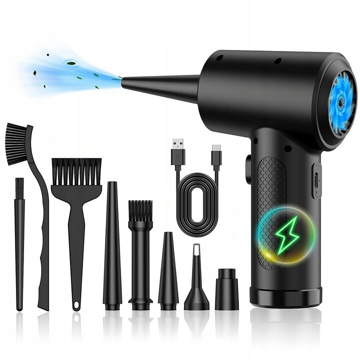 Elektrický dmychadlo Kompresor stlačeného vzduchu Příslušenství Pc sada