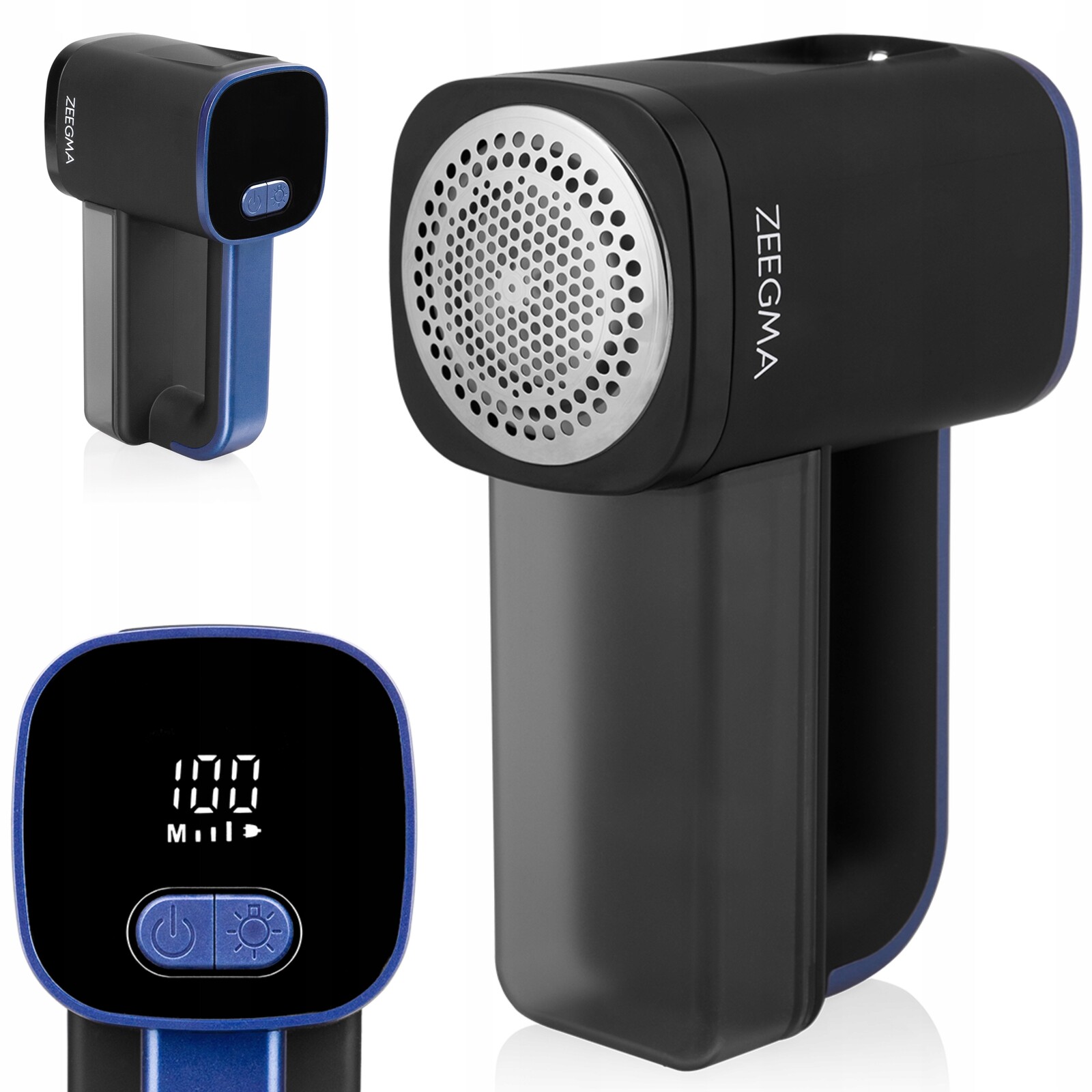 Odžmolkovač Čalounění Svetrů Výkonný Velký Strojek Moderní Usb Led