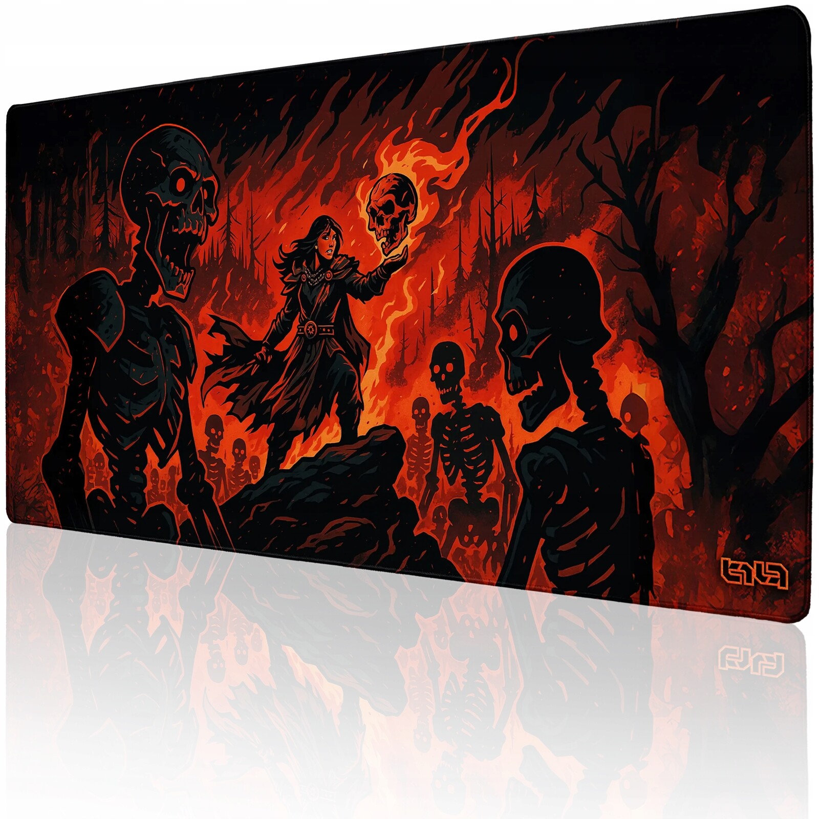 Herní Podložka Pod Myš Infernalistka 100x50 Tilt XXL Na psací stůl Velká