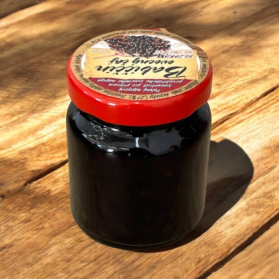 Gemiral s.r.o.  Babiččin ovocný čaj - bezinka se skořicí 60ml