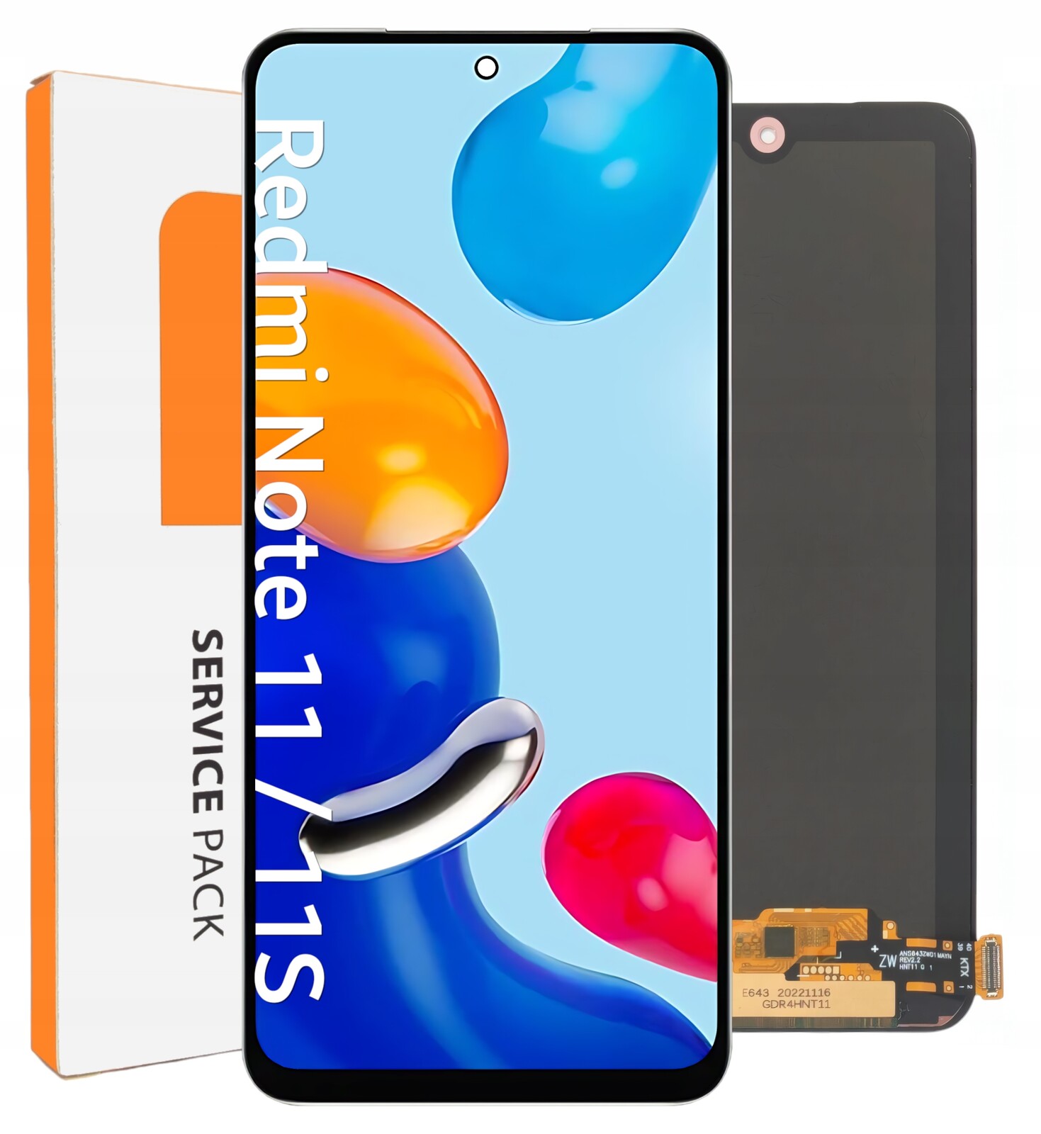 Originální displej pro Xiaomi Redmi Note 11 11S LCD displej 2201117TG