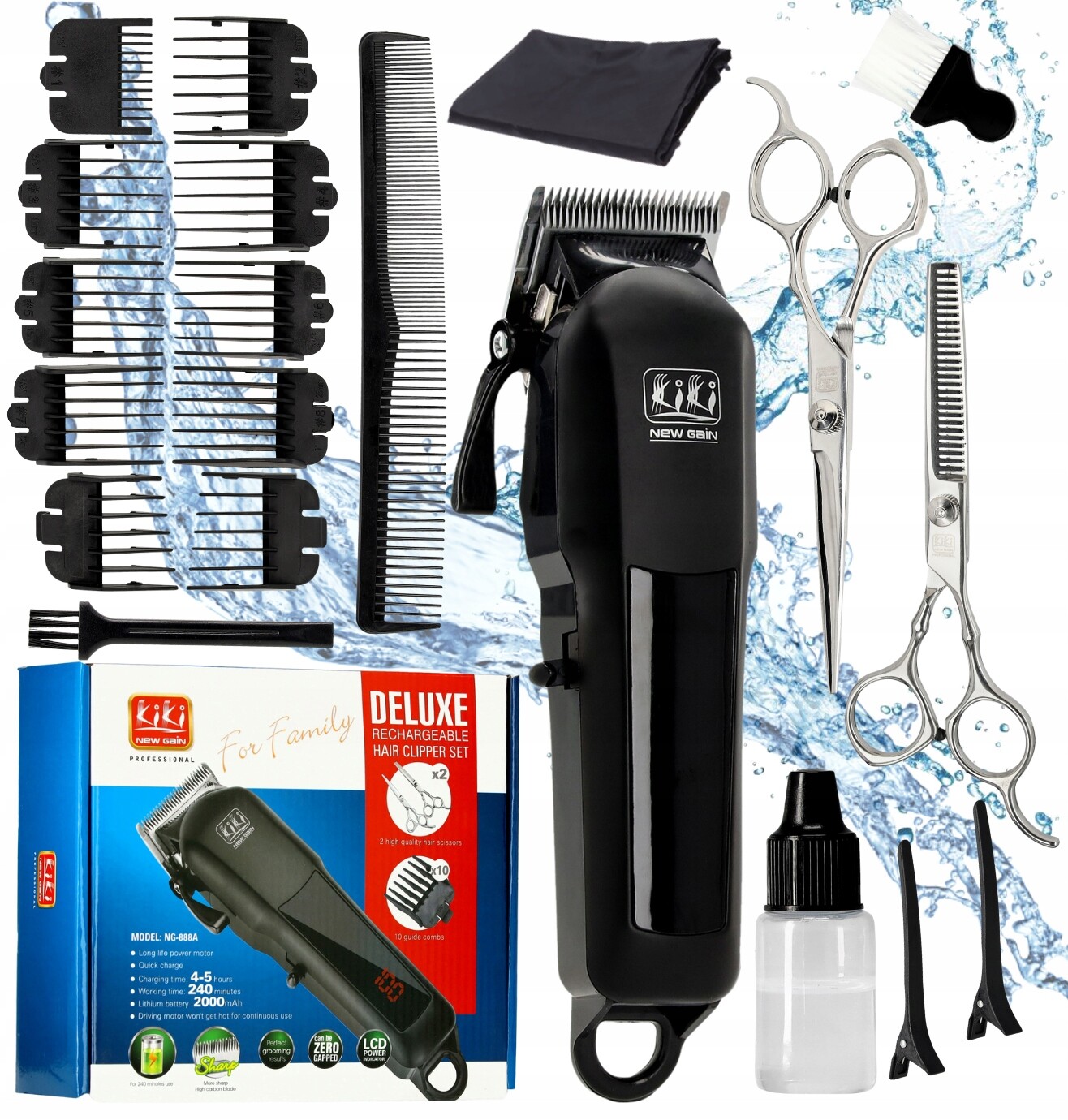 Elektrický kadeřnický strojek na stříhání vlasů Barber holicí strojek holicí strojek