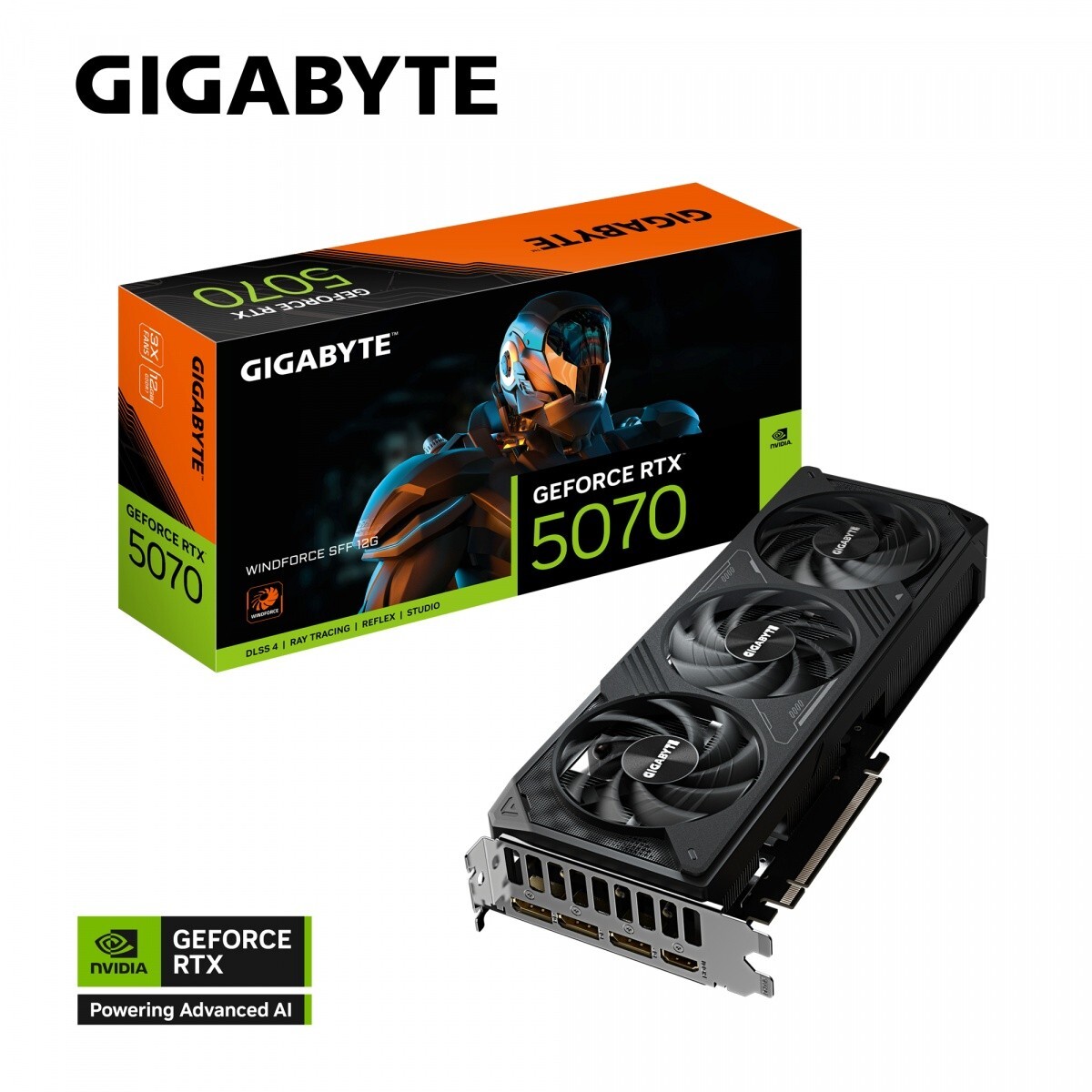 Grafická karta Gigabyte Rtx 5070 Windforce 12GB