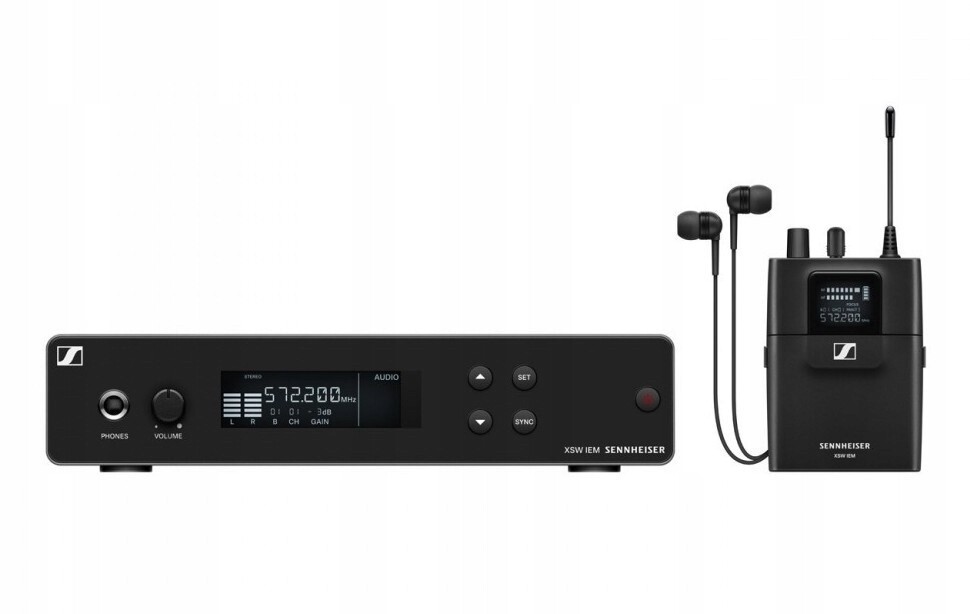 Sennheiser Xsw Iem Set A Sluchátkové Monitory Do Uší