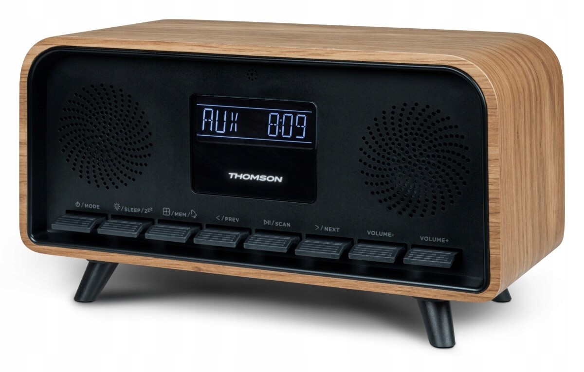 Fm rádio s Bluetooth a budíkem Thomson RT850BT