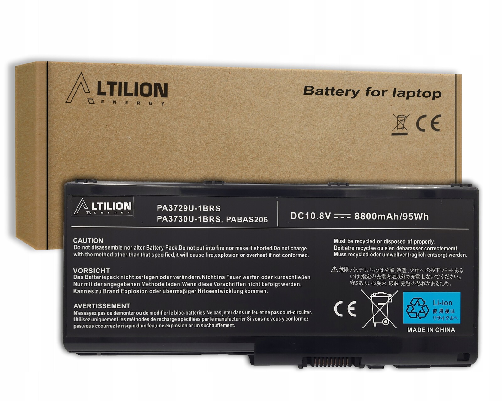 Baterie PA3729U-1BRS pro Toshiba Qosmio X500 X505 Satellite P500 P505