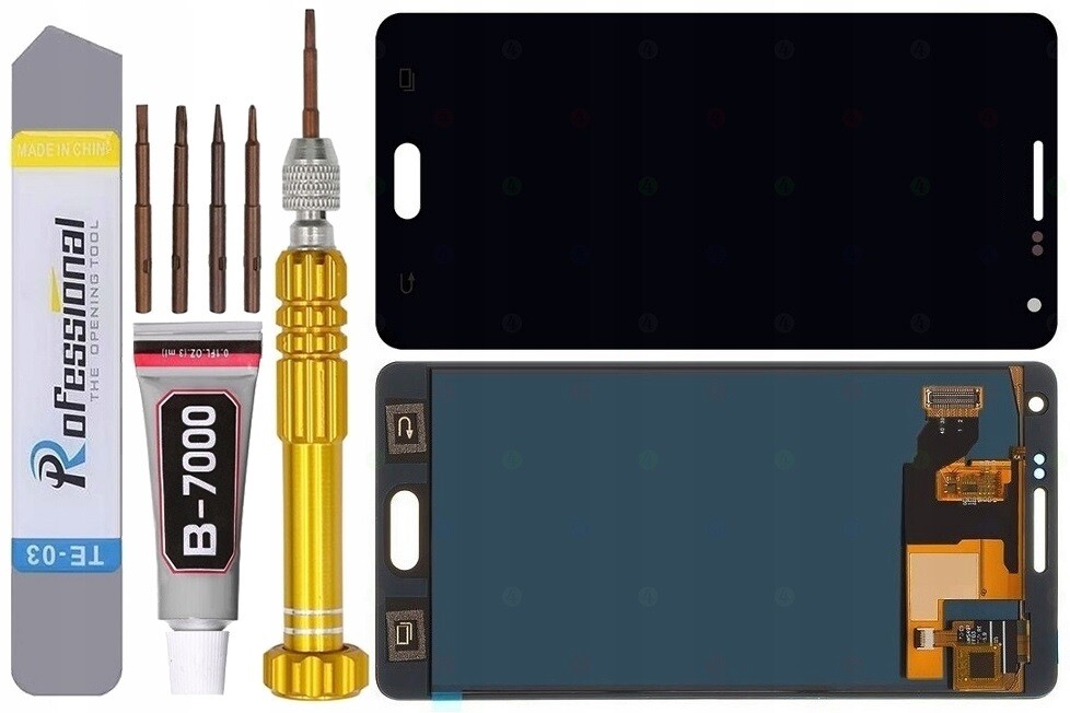 Displej Pro Samsung Galaxy A5 2015 A500 A500 Fld Granátový