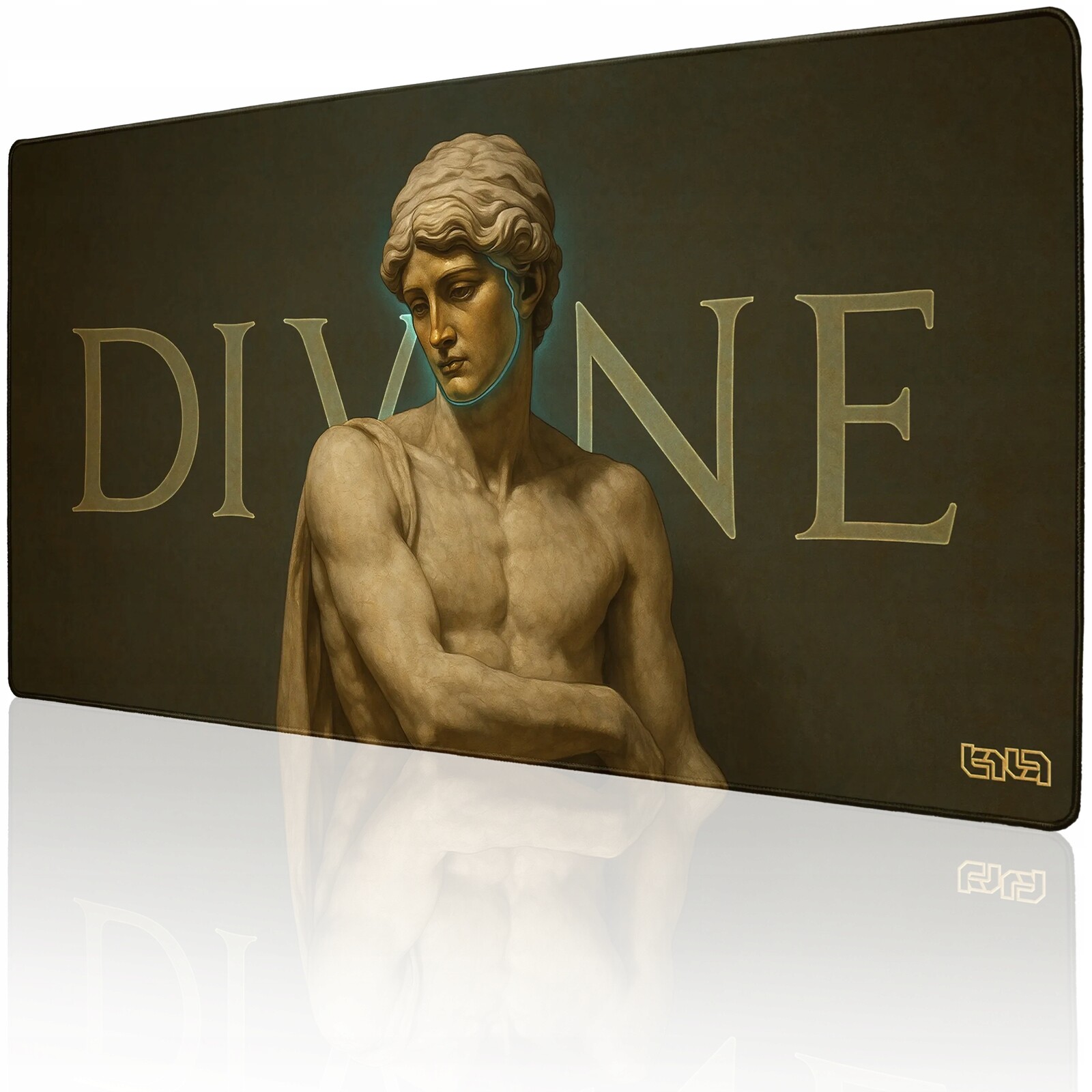 Herní Podložka Pod Myš Divine Figure 100x50 Tilt XXL voděodolná