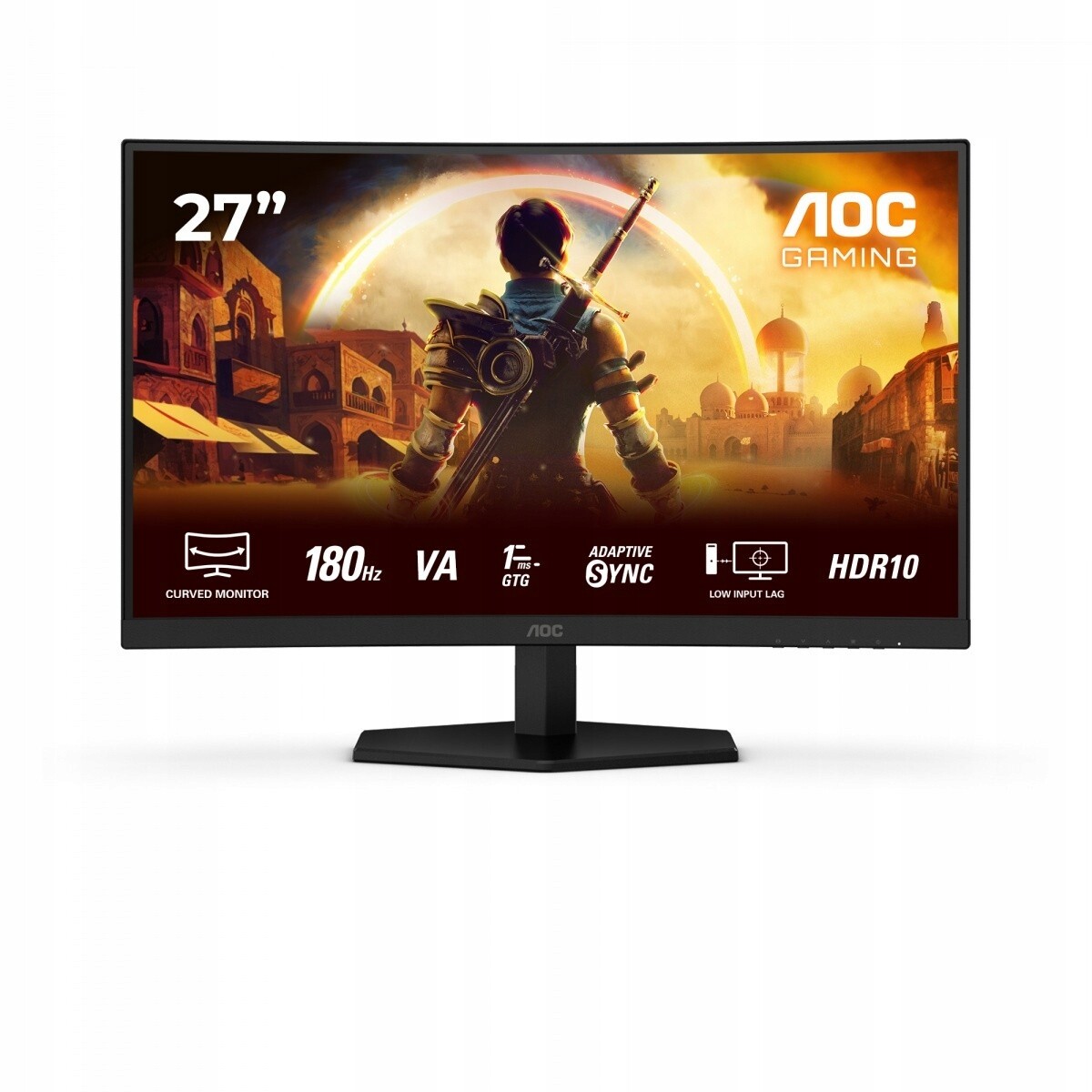 Aoc Monitor C27G42E 27 palců 180Hz Curved Va HDMIx2 Dp