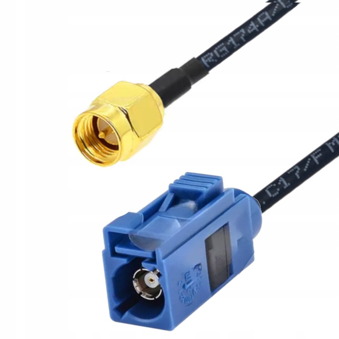 Pigtail Fakra C zásuvka Sma zástrčka RG174 5 m