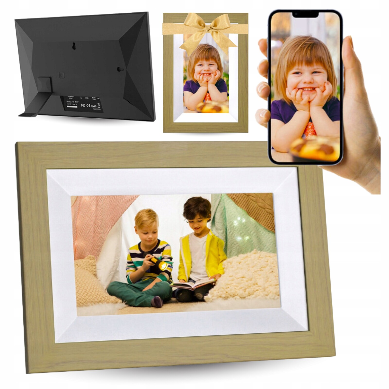 Kodak Digitální Fotorámeček Rámeček Dotykové fotografie videa 7