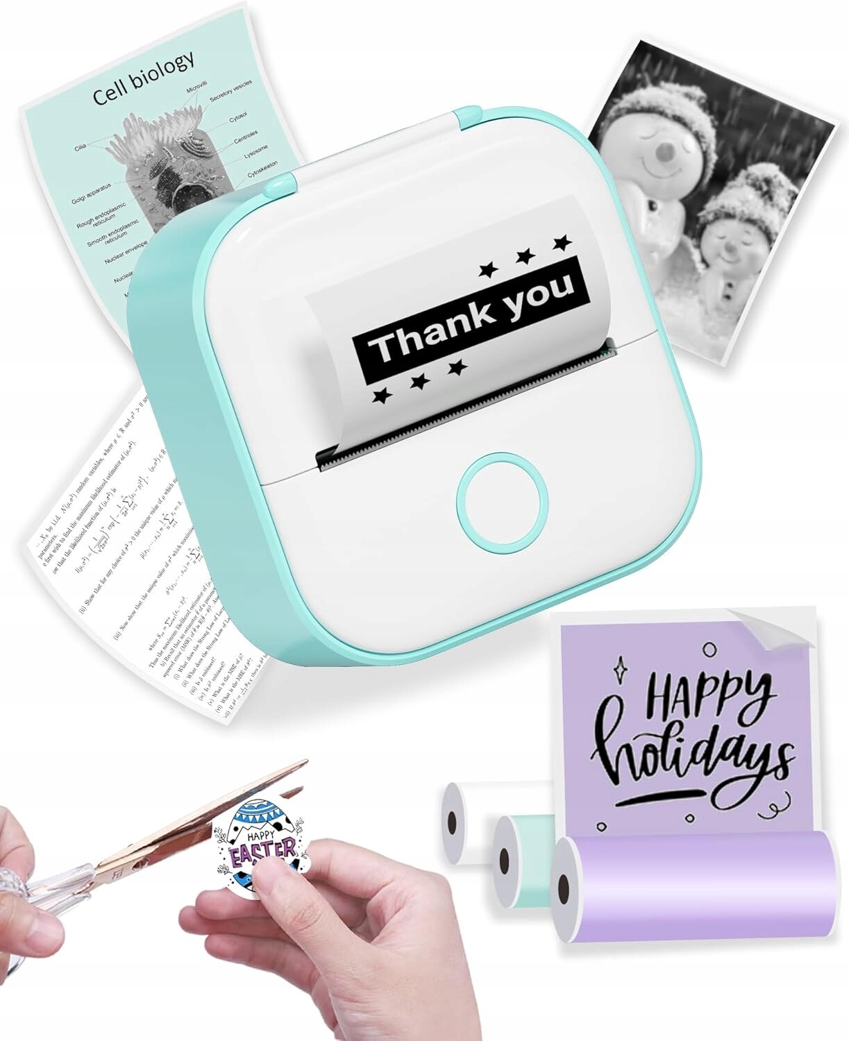 Phomemo T02 mini termální tiskárna pro fotografování poznámek termálního papíru