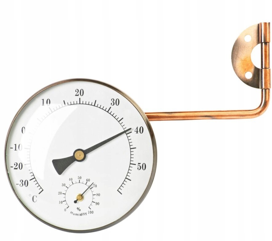 Analogový teploměr s teploměrem ocel ušlechtilá Zwy