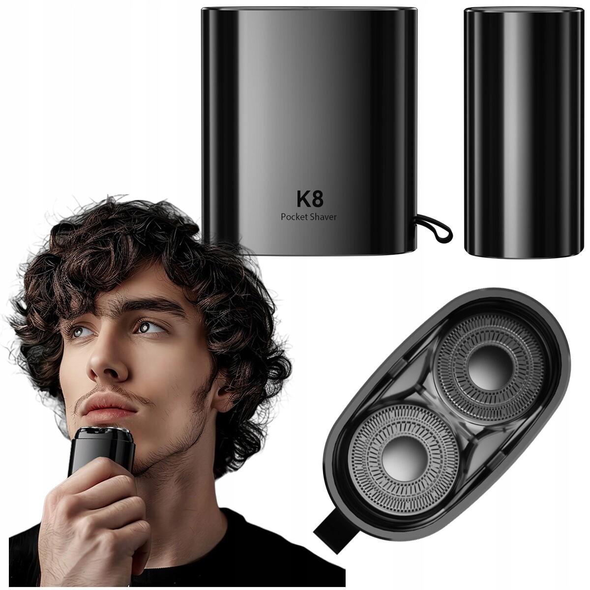 Enchen Mini K8 Kompaktní Holicí Strojek, přenosný