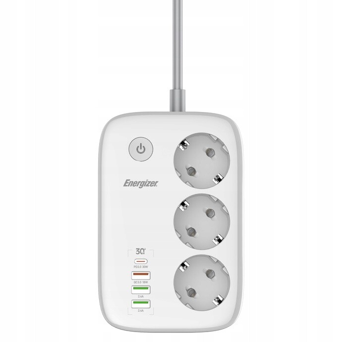 Energizer Zásuvková lišta EPB2500W02EU