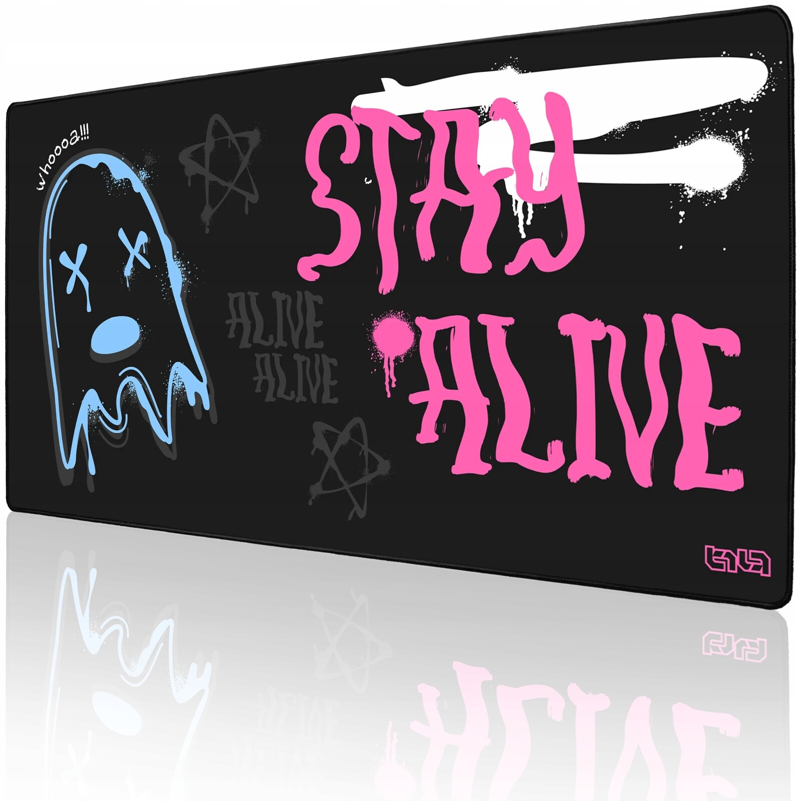 Herní Podložka Pod Myš Stay Alive 100x50 Tilt Pro hráče