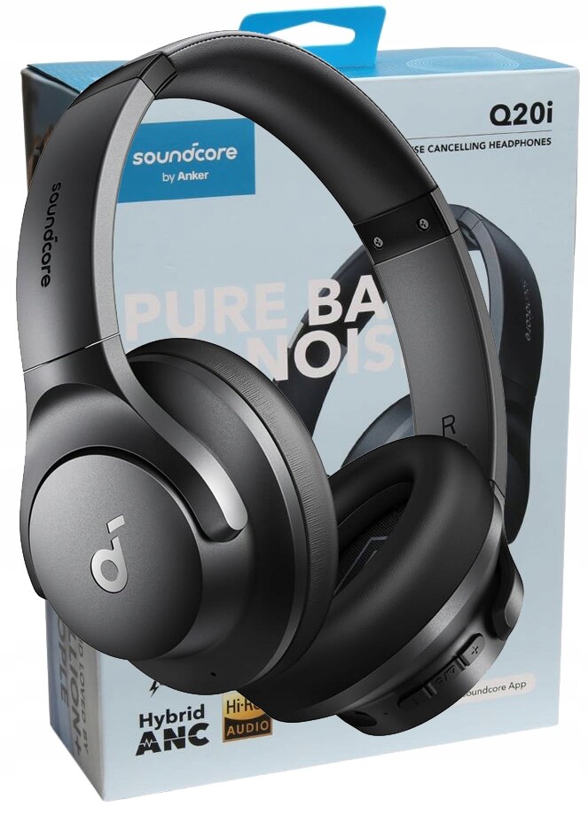 Bezdrátová Sluchátka Kolem Uší Anker Soundcore Q20i Redukce Šumu Anc