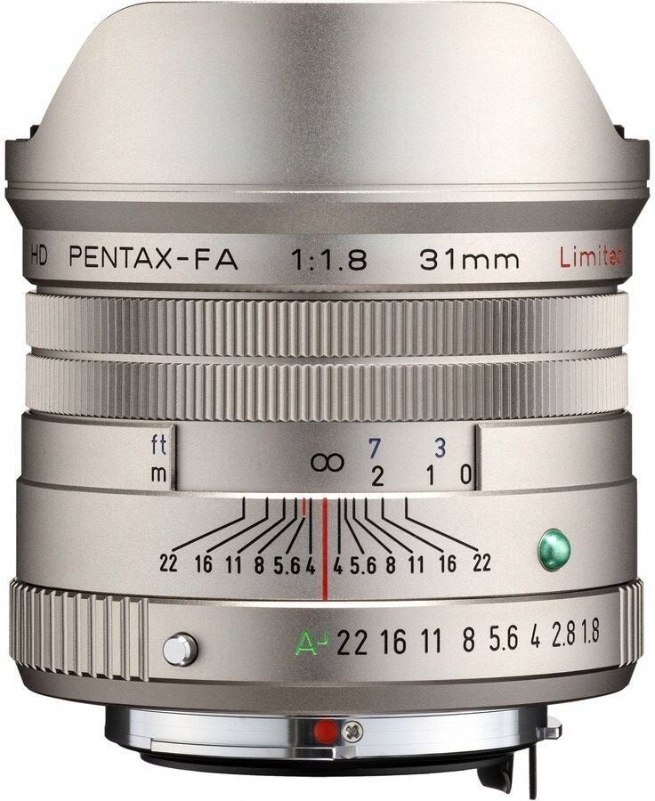 Pentax Hd Pentax-fa 31mm f/1.8 Limited stříbrný