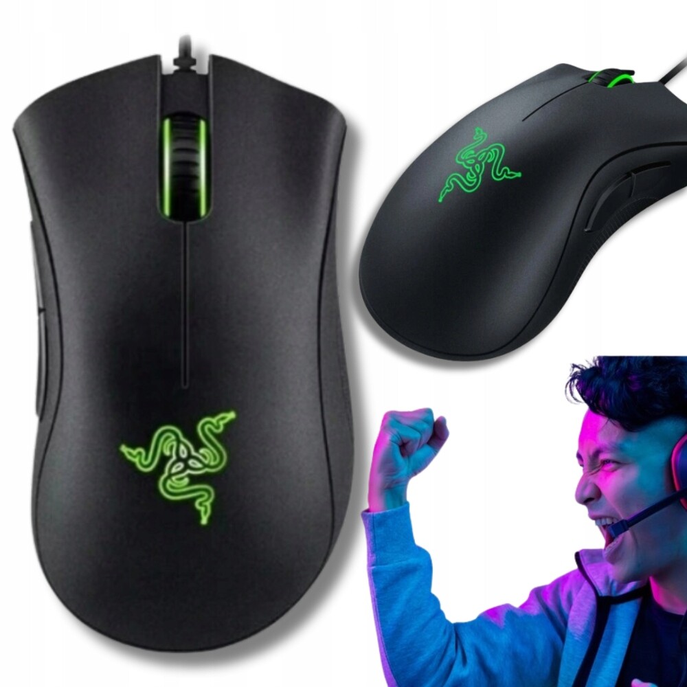 Přesná drátová Herní Myš Myš pro hráče Razer