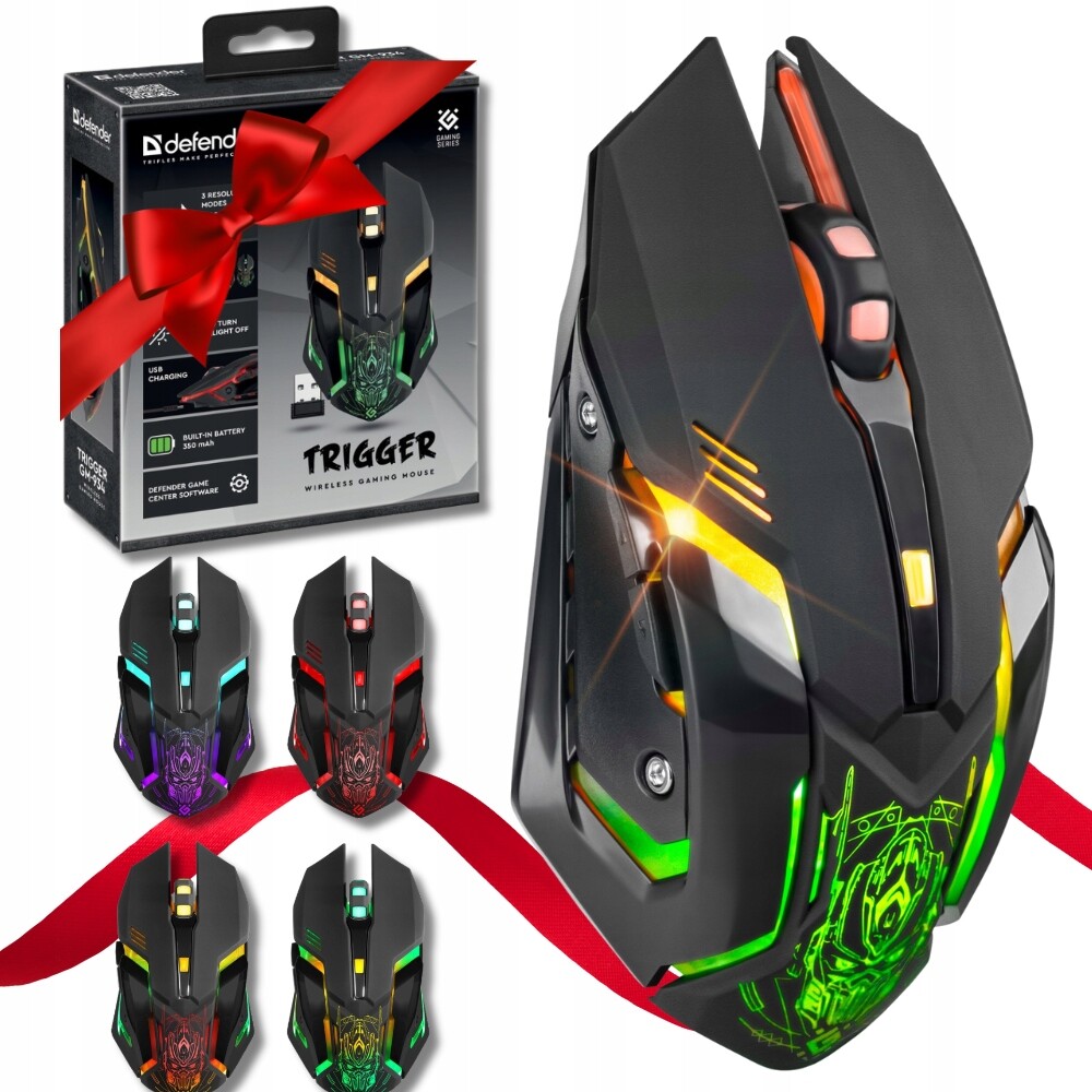 Přesná Bezdrátová optická herní myš Dárek pro kluka