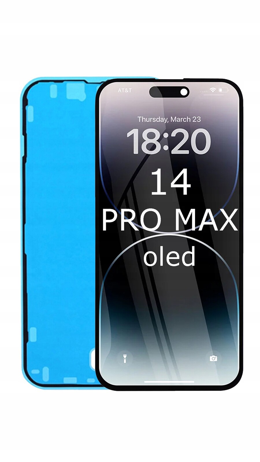 Soft Oled displej pro Apple iPhone 14 Pro Max 120Hz vyměnitelný IC