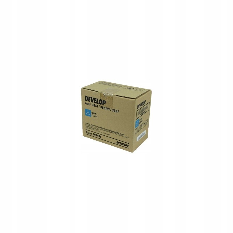 Toner Develop TNP-49 A95W4D0 12 tisíc C Originál Ineo+ 3351 3851 3851F 3851FS