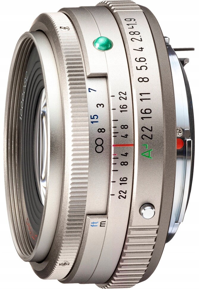 Objektiv Pentax Hd Pentax-fa 43 mm F1.9 Limited stříbrný