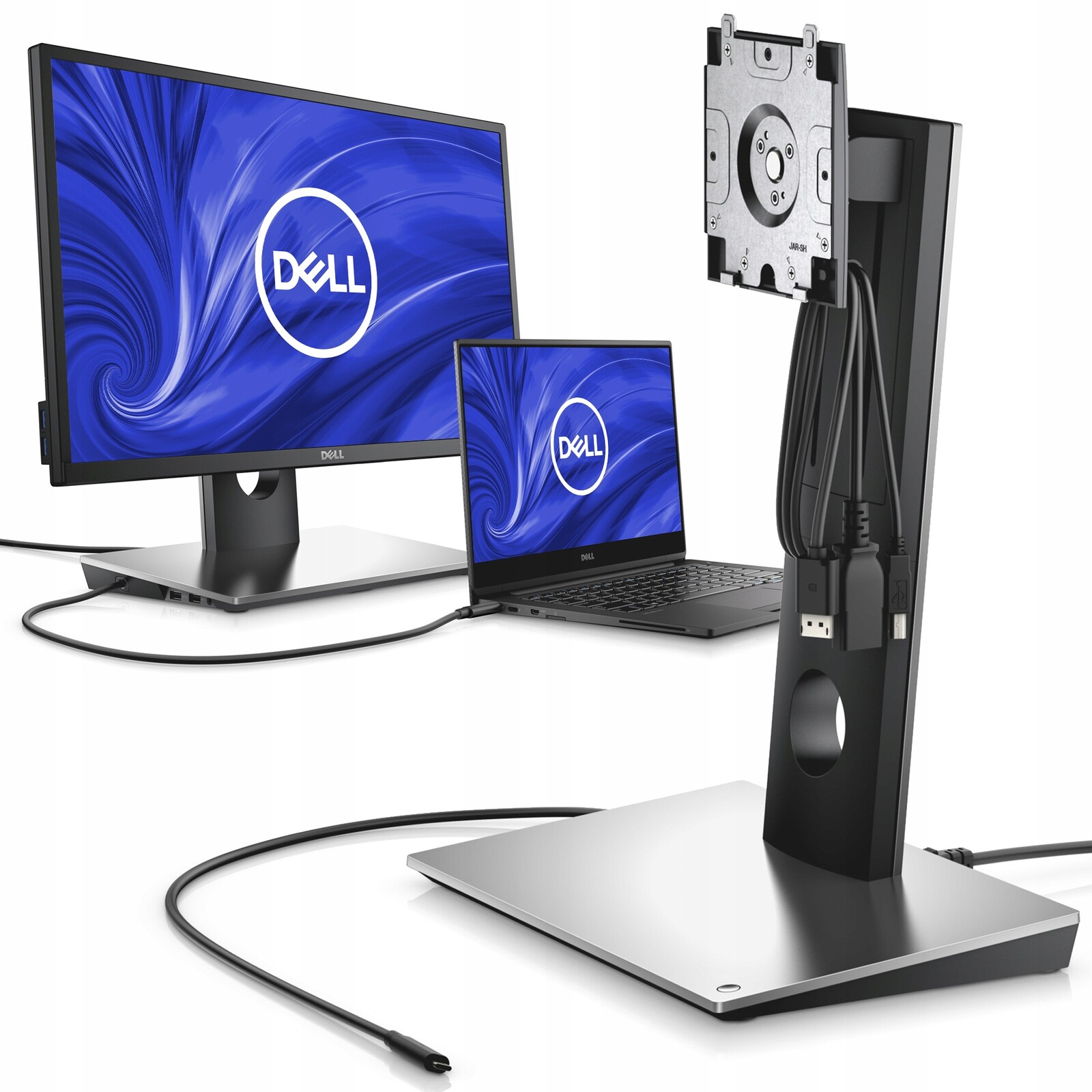 Základna Monitoru Dell DS1000 Noha Držák Thunderbolt Usb-c Dokovací Stanice