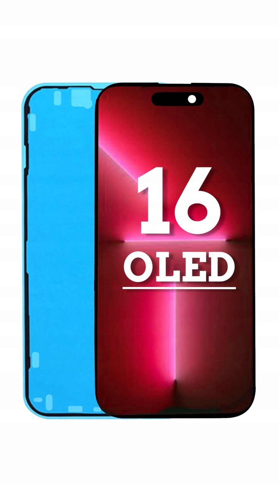 Soft Oled displej pro Apple iPhone 16 vyměnitelný IC