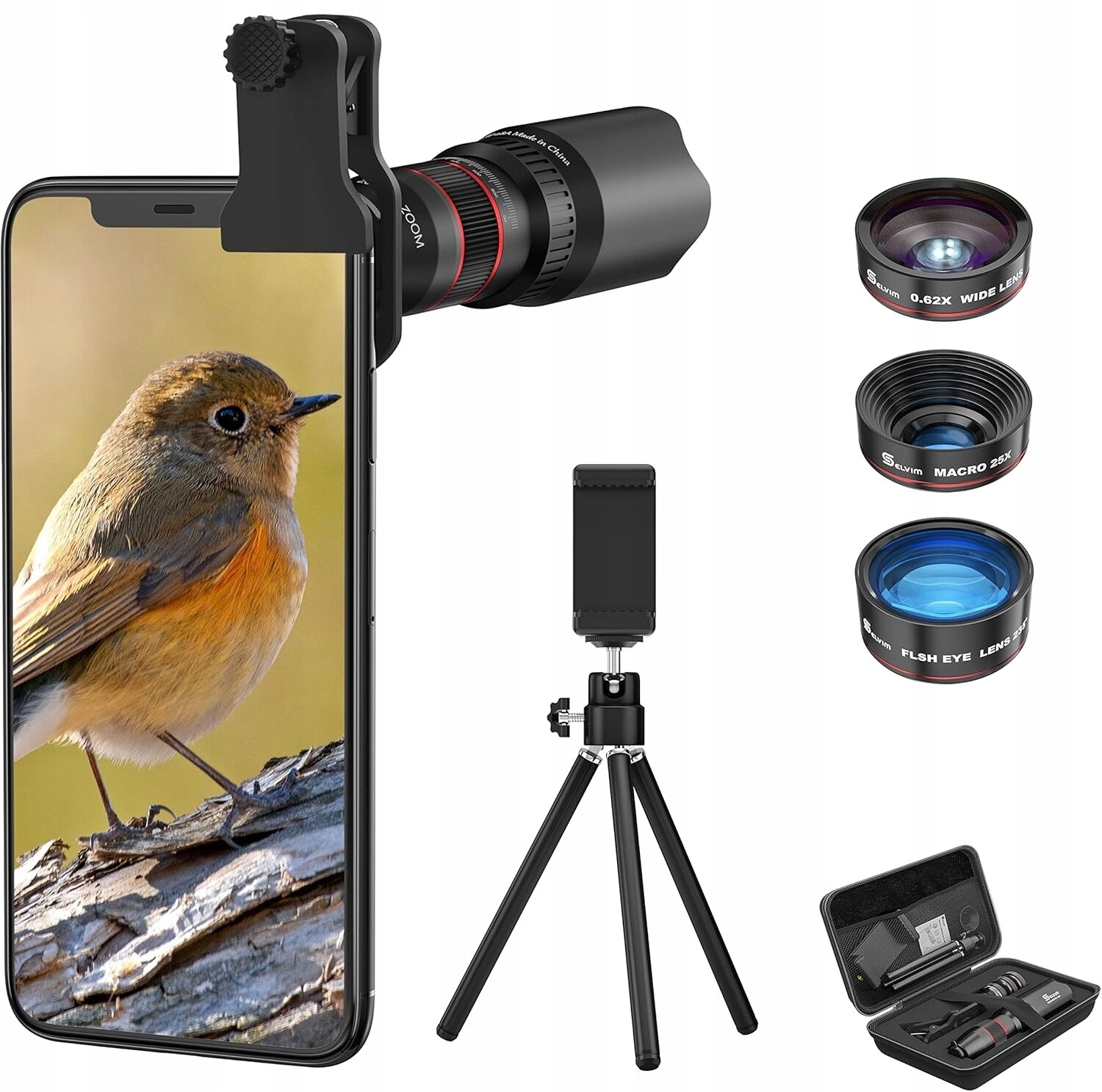 Sada Objektivů Fotoaparátu Pro Telefon, Objektiv Pro Smartphone Selvim