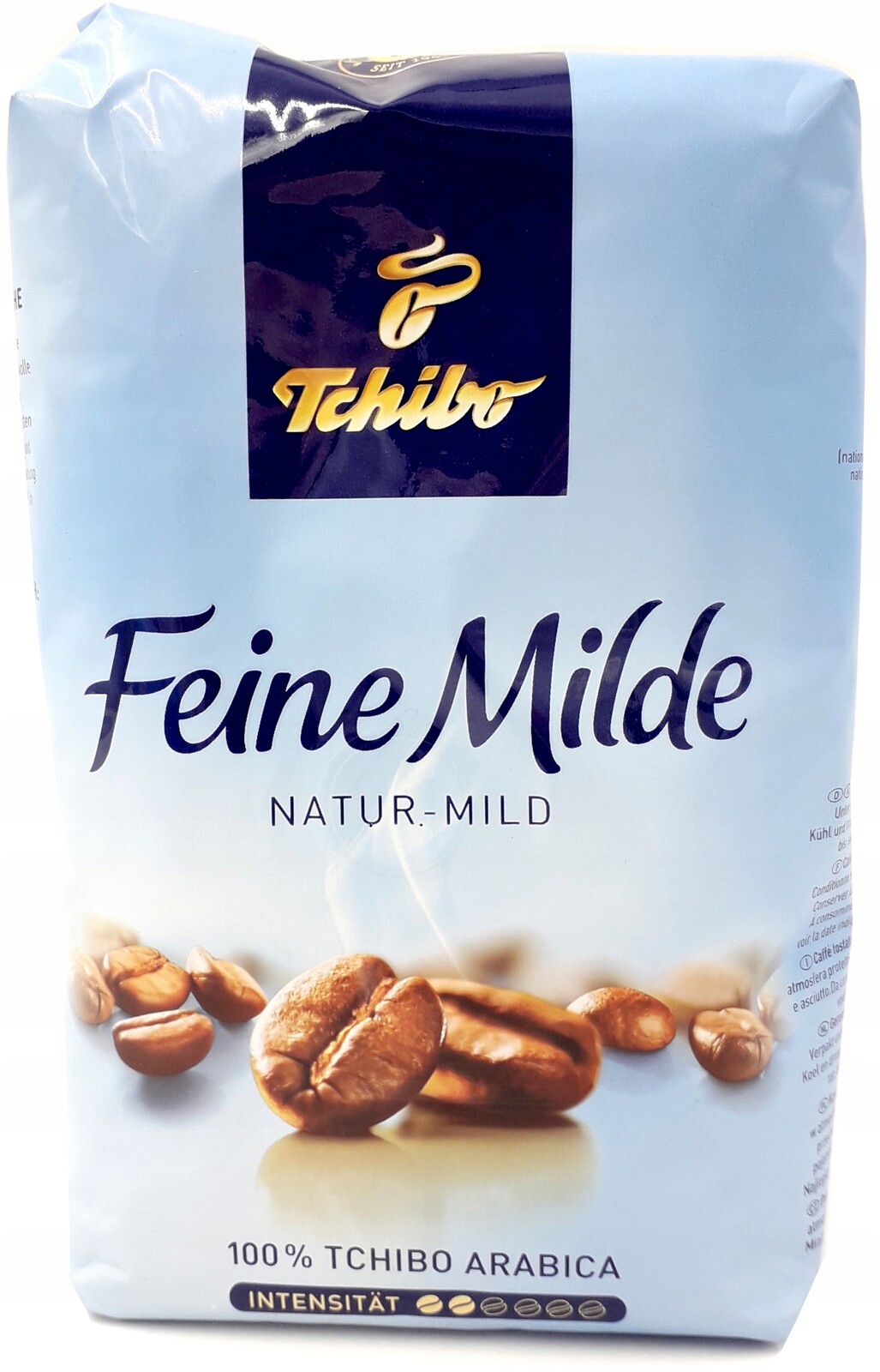 Importovaná Káva zrnková Německo smíšená Tchibo Feine Milde 500 g
