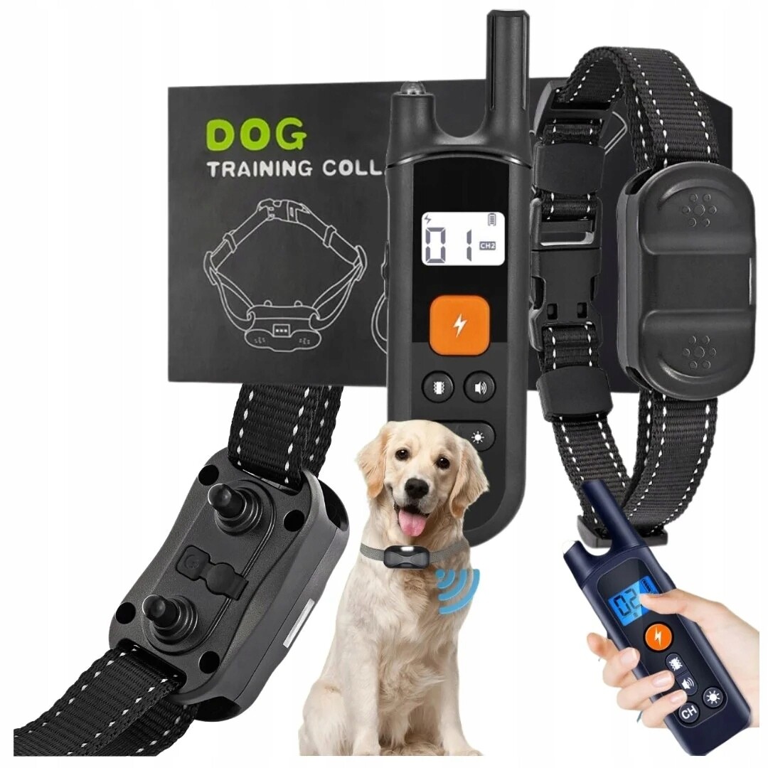 Elektrický Protištěkací Obojek Pro Psa S Utišujícím Účinkem, Účinný, Automatický