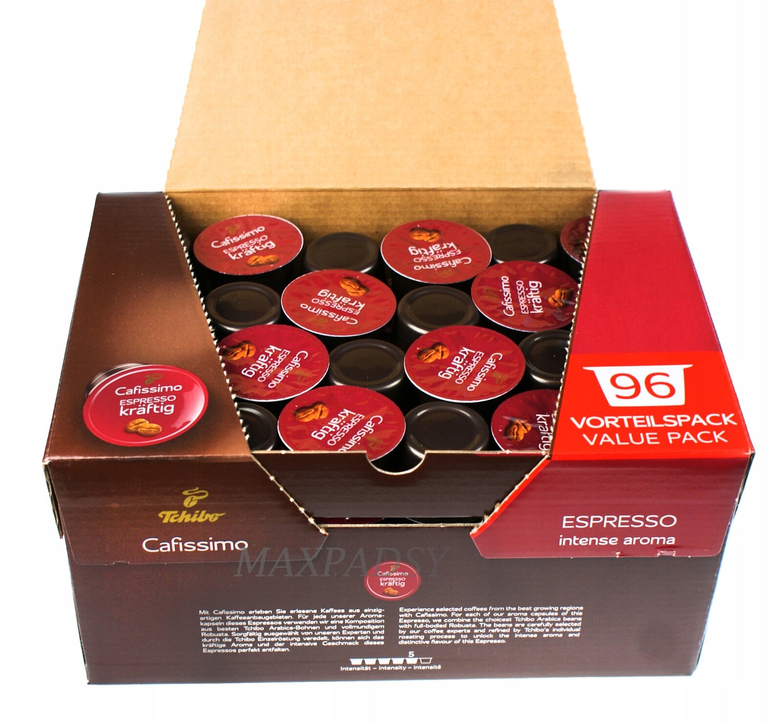 Tchibo káva 96 kapslí Aromatická vysoká kvalita, Směs lahodná