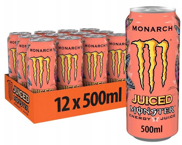 Monster Juiced Monarch 12x0,5l