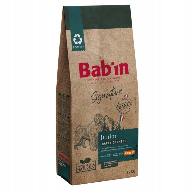 Bab'in Signature Giant Junior pro štěňata obřích plemen 12 kg