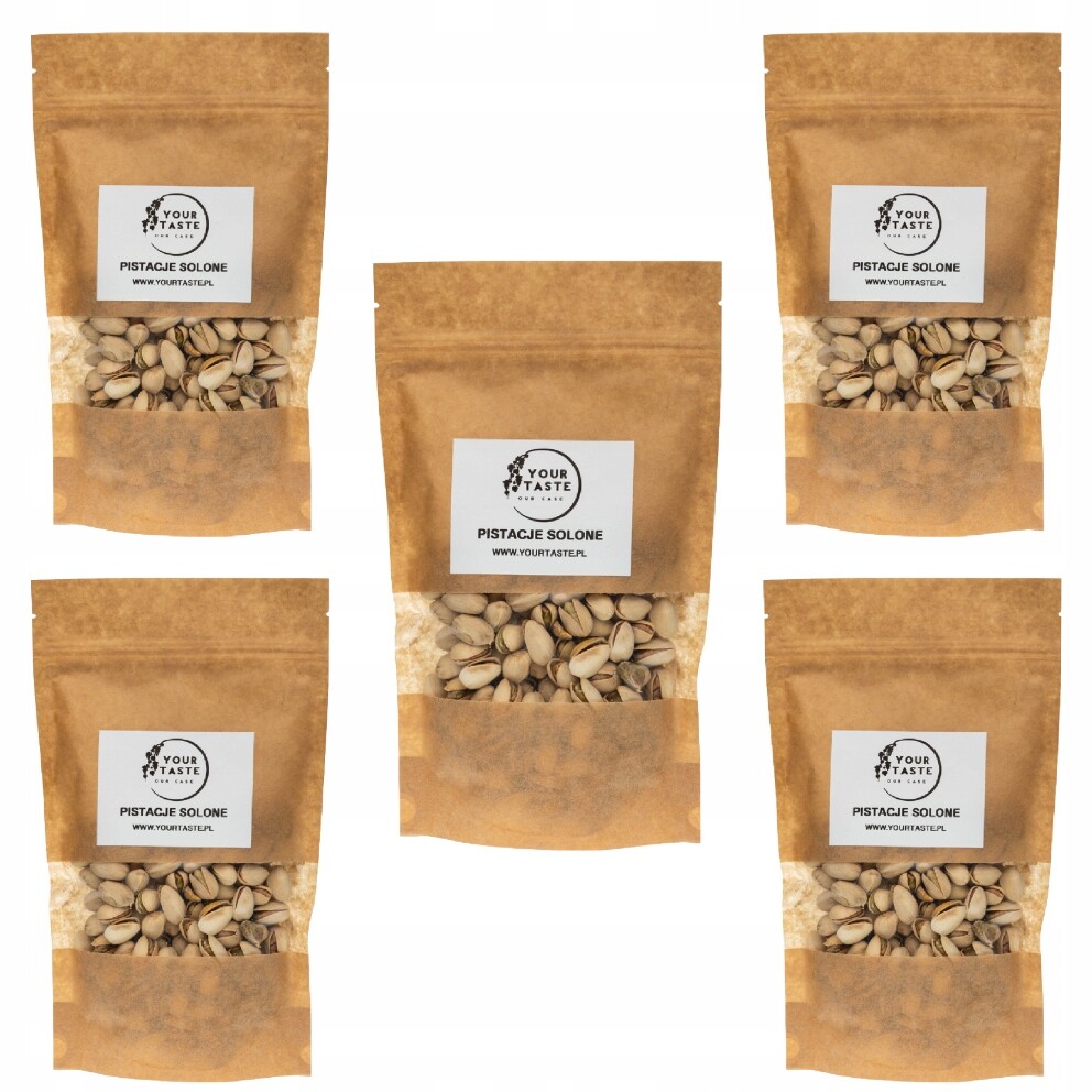 Sada – 5 x Pistácie solené 500 g