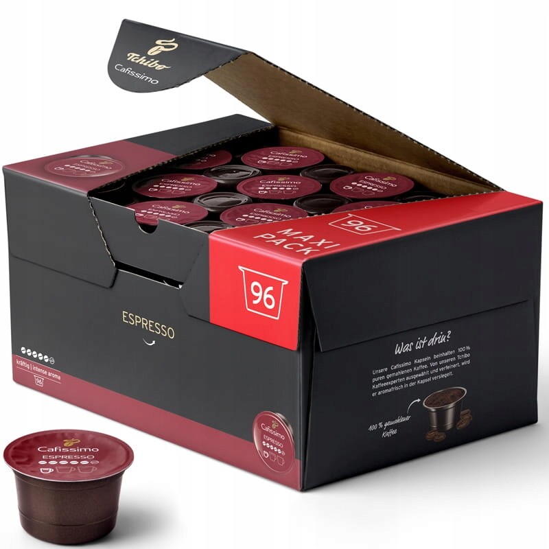 Intenzivní kapsle pro Tchibo Cafissimo Espresso Intense Aroma 96 ks