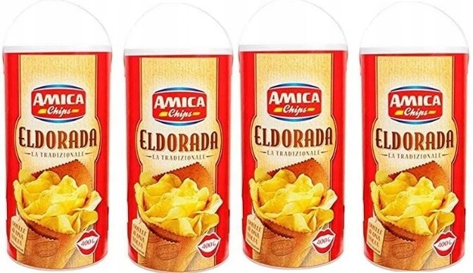 Amica Chips Eldorada bramborové chipsy 400 g Svatba,narozeniny,svaté Přijímání,hit