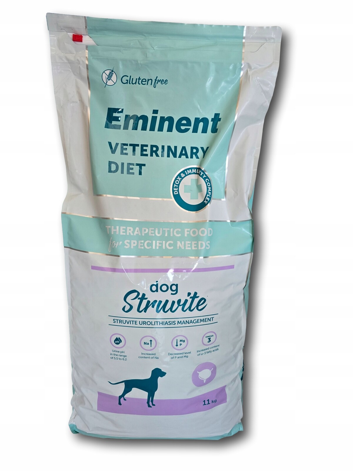 Eminent Vet Diet Dog Struvite 11kg ledvinové kameny se struvitovou urolitiázou psů