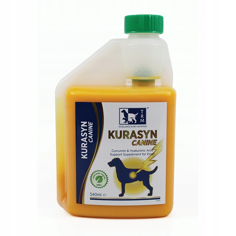 Kurasyn Canine kurkumin a kyselina hyaluronová 540 ml