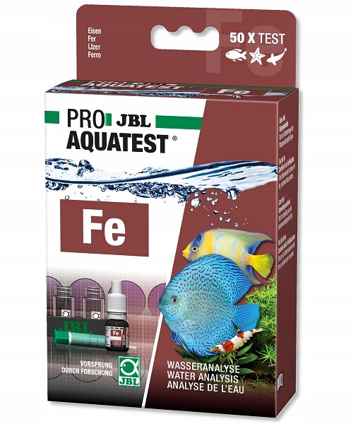 Jbl Proaqua Fe Kapkový test železa 50 měření