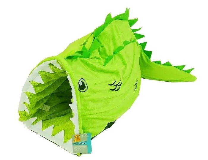 Kukaň pro psy ve tvaru krokodýla 88x33x27 cm